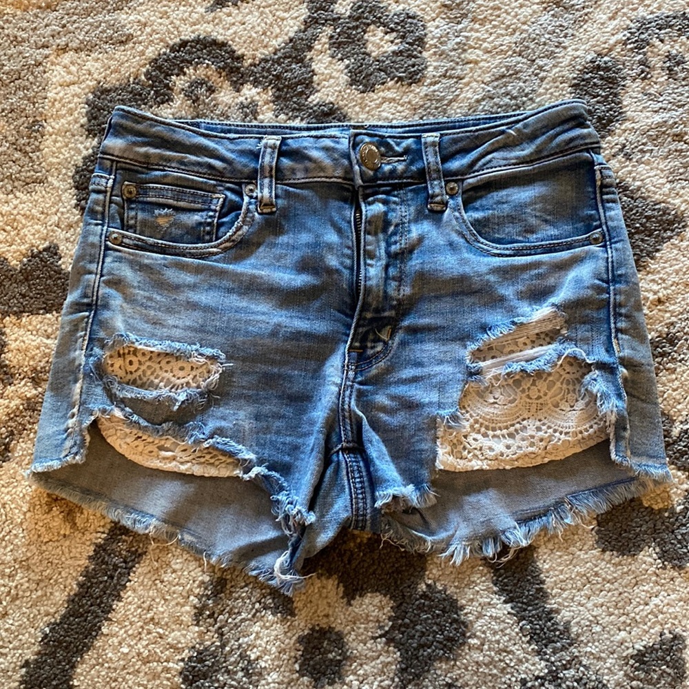AE jean shorts